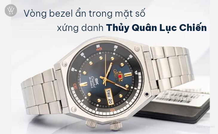 Orient SK RA-AA0B03L19B vòng bezel ẩn