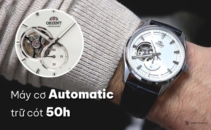 Orient RA-AR0004S10B máy cơ trữ cót 50h