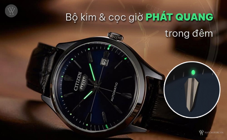 Citizen NH8390-20L kim cọc phát quang