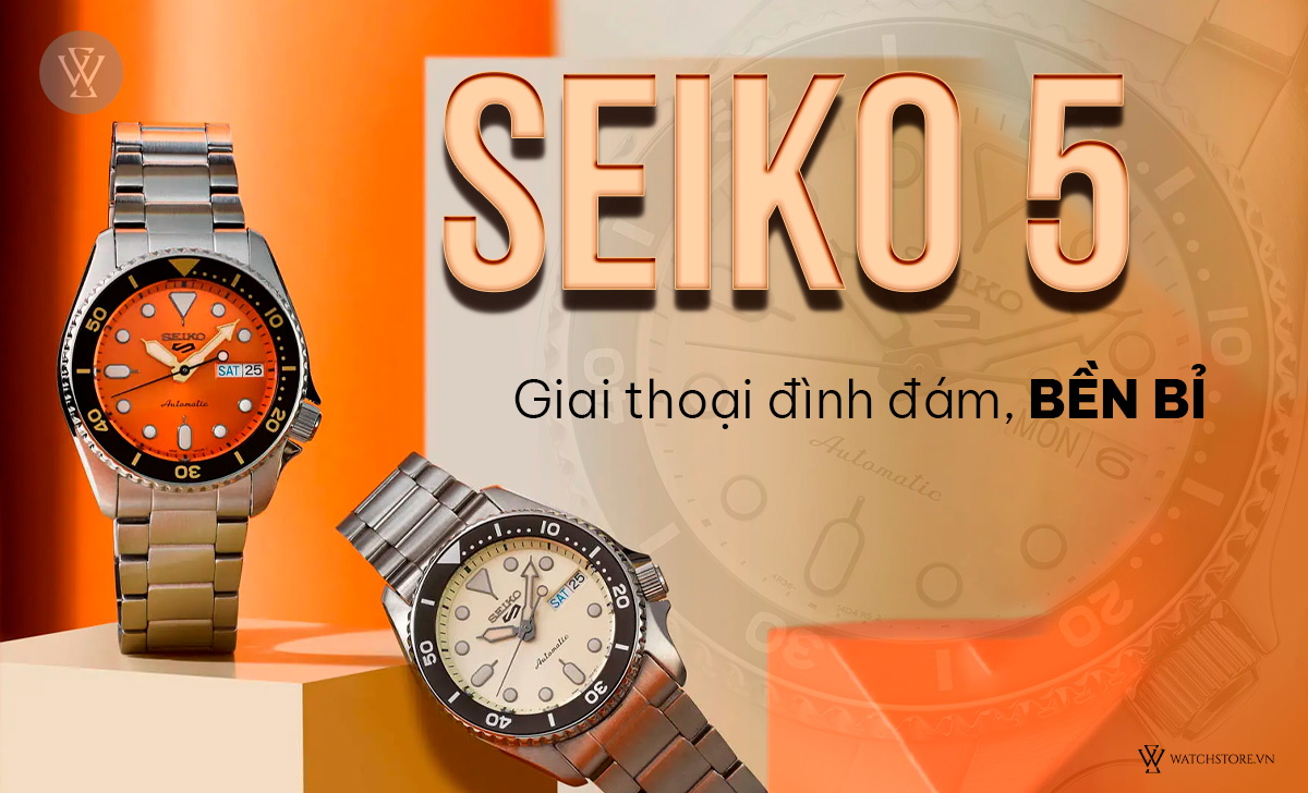 Đồng Hồ Seiko Máy Cơ 6 513
