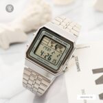 Casio 39 × 34 mm Unisex A500WA-7DF - Ảnh 2