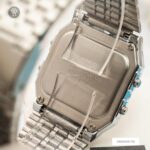 Casio 39 × 34 mm Unisex A500WA-7DF - Ảnh 4