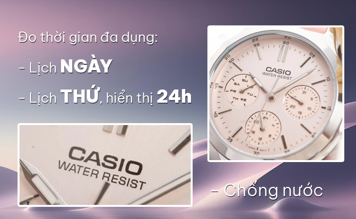 đồng hồ có 3 mặt số phụ