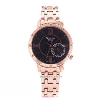 Ảnh sản phẩm Casio 34mm Nữ SHE-3046PG-8AUDR