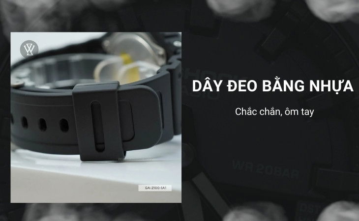 Sử dụng dây đeo bằng nhựa cao cấp