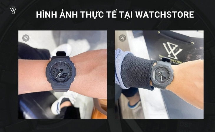 Hình ảnh thực tế của khách hàng khi mua đồng hồ tại WatchStore