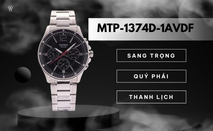  MTP-1374D-1AVDF nổi bật với thiết kế lịch lãm, sang trọng, thanh lịch 