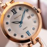 Casio 30mm Nữ SHE-4055PG-7AUDF - Ảnh 5