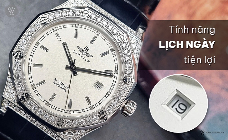 SRWatch SG99993.4102GLA lịch ngày tiện lợi