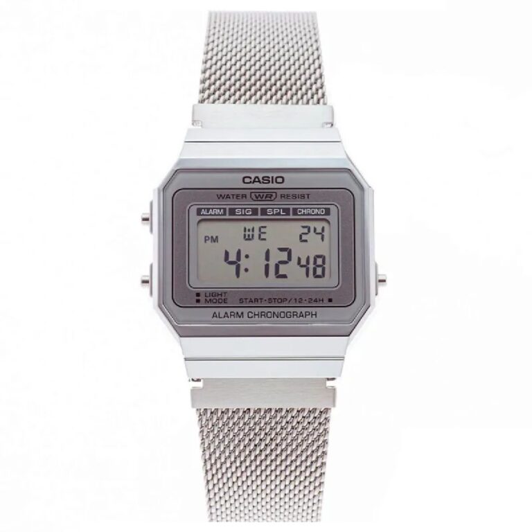 Casio 37.4 × 35.5 mm Unisex A700WM-7ADF