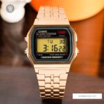 Casio 33.2mm Unisex A159WGEA-1DF - Ảnh 2
