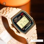 Casio 33.2mm Unisex A159WGEA-1DF - Ảnh 4