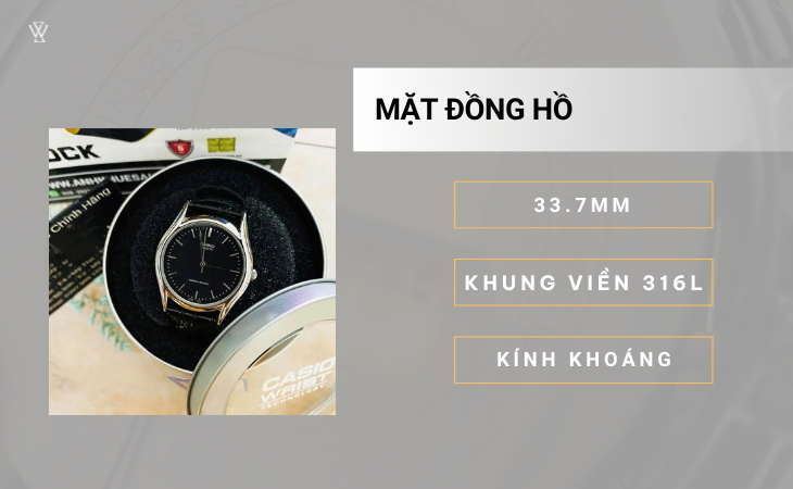 kính khoáng và khung viền thép không rỉ