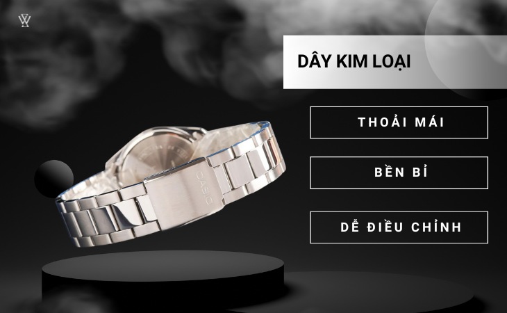 Dây kim loại trẻ trung, dễ điều chỉnh