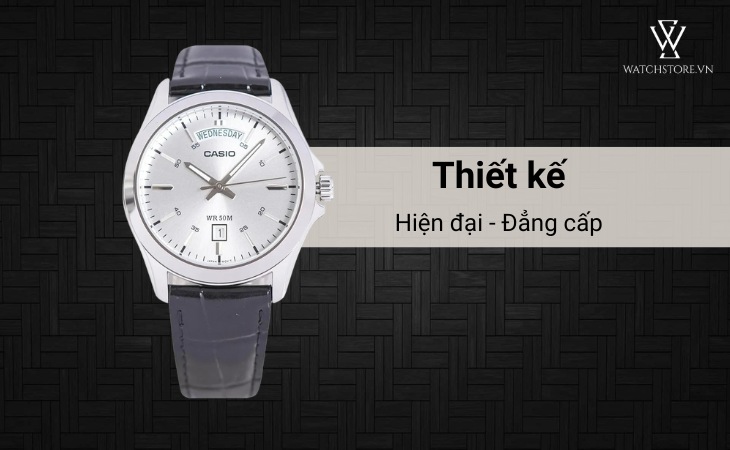 Casio MTP-1370L-7AVDF sở hữu thiết kế dễ đeo, hiện đại