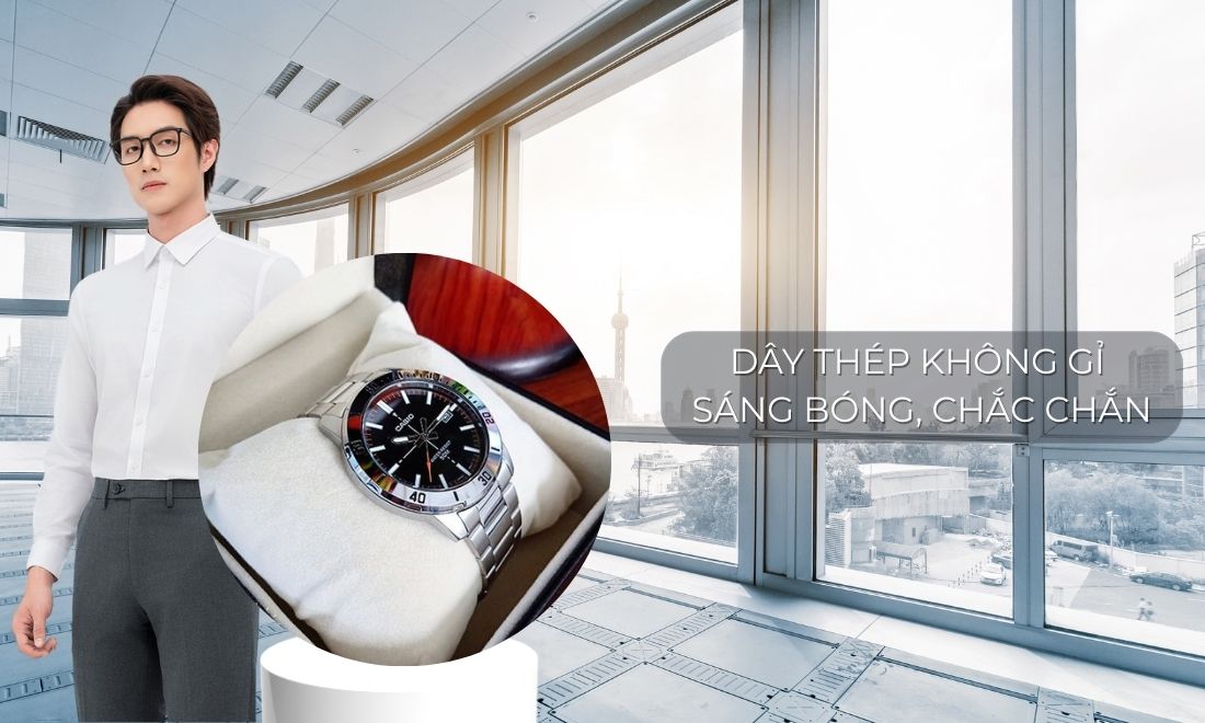 Dây thép không gỉ sáng bóng, chắc chắn và bền bỉ