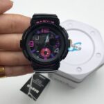 Casio 44.3mm Nữ BGA-190-1BDR - Ảnh 3