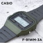 Casio 38.2 × 35.2 mm Nam F-91WM-3ADF - Ảnh 2