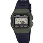 Casio 38.2 × 35.2 mm Nam F-91WM-3ADF - Ảnh 1