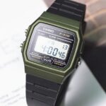 Casio 38.2 × 35.2 mm Nam F-91WM-3ADF - Ảnh 3