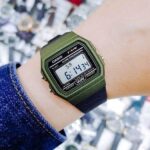 Casio 38.2 × 35.2 mm Nam F-91WM-3ADF - Ảnh 4