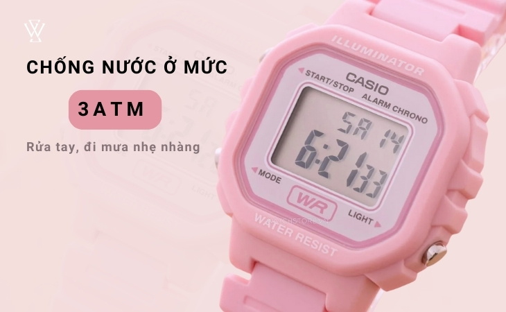 Đồng hồ chống nước lên đến 3ATM