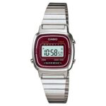 Casio 24.6mm Nữ LA670WA-4SDF - Ảnh 1