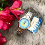 Casio 34.5mm Nữ LTP-E129D-2ADF - Ảnh 2