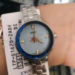 Casio 28mm Nữ LTP-E162D-2ADF - Ảnh 5