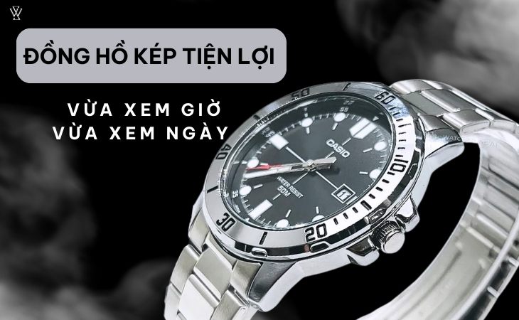 MTP-VD01D-1EVUDF tích hợp nhiều lợi ích, có thể xem giờ, xem ngày