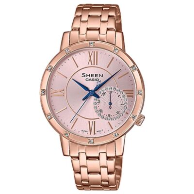 Ảnh sản phẩm Casio 34mm Nữ SHE-3046PG-4AUDR