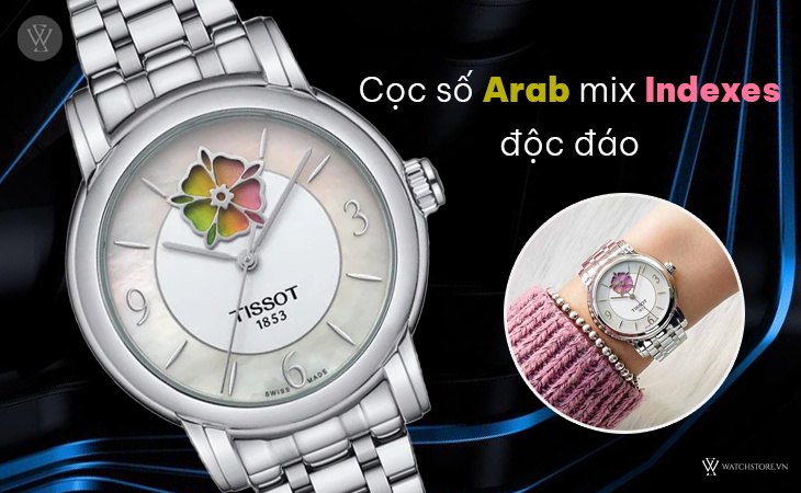 Tissot T050.207.11.117.05 cọc Arab Index