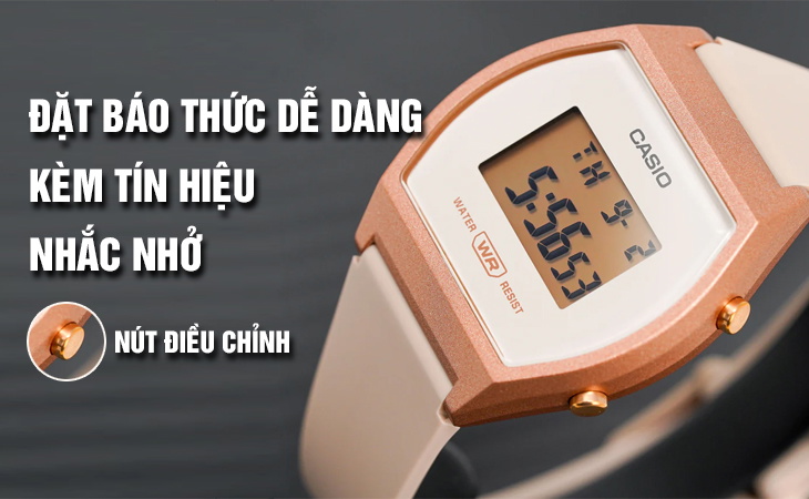 Casio LW-204-4ADF báo thức kèm tín hiệu