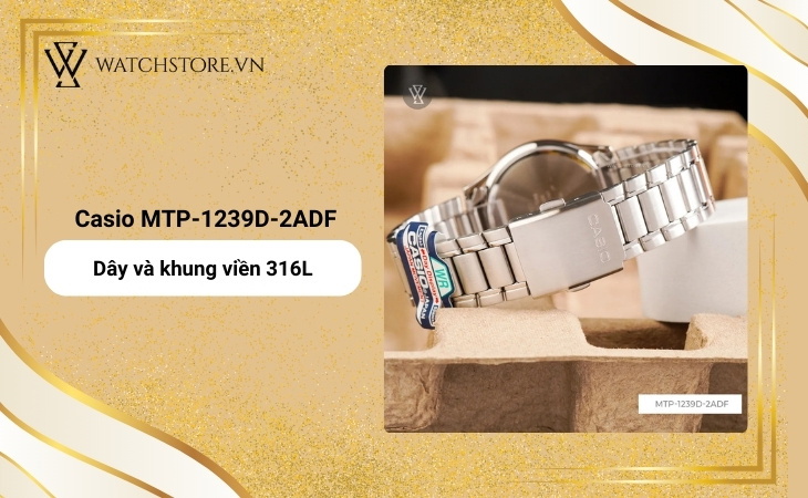 khung và dây được làm từ chất liệu 316L