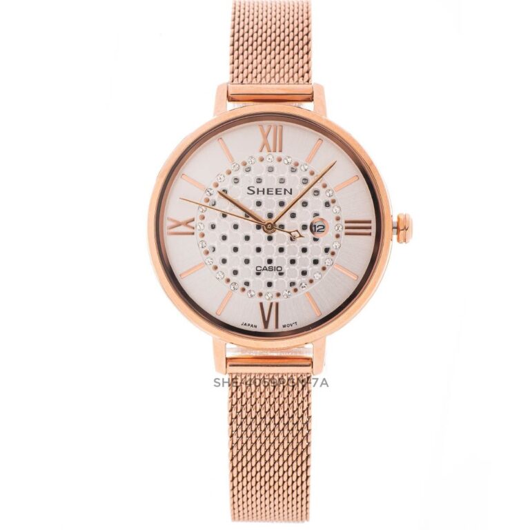Casio 34mm Nữ SHE-4059PGM-7AUDF