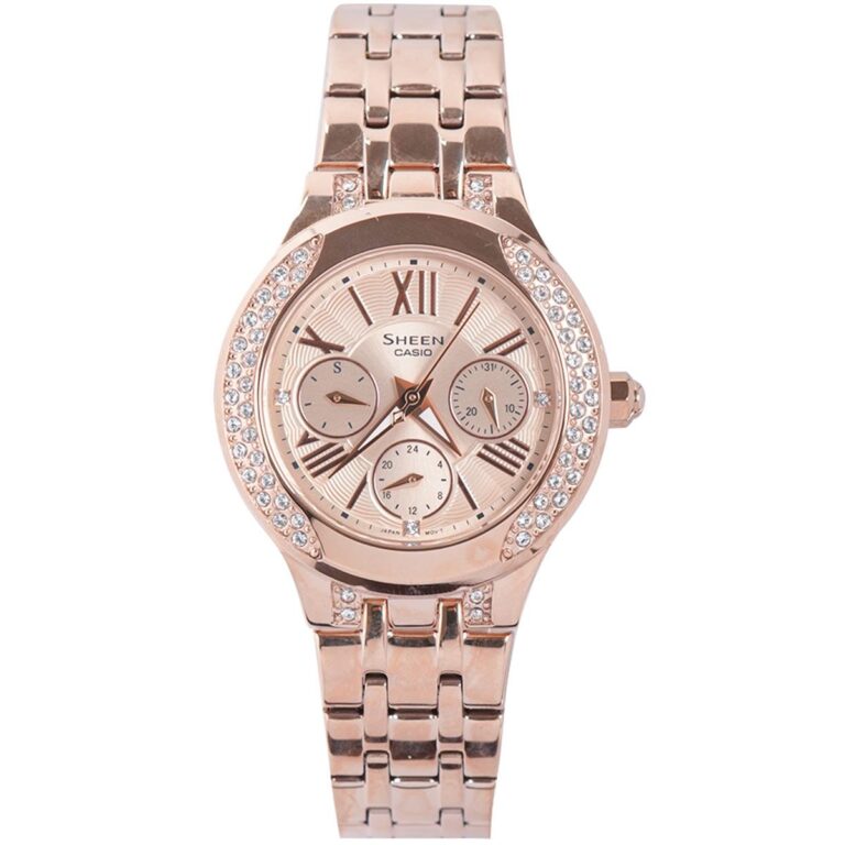 Casio 34.5mm Nữ SHE-3809PG-9AUDR