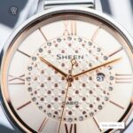 Casio 34mm Nữ SHE-4059M-4AUDF - Ảnh 3