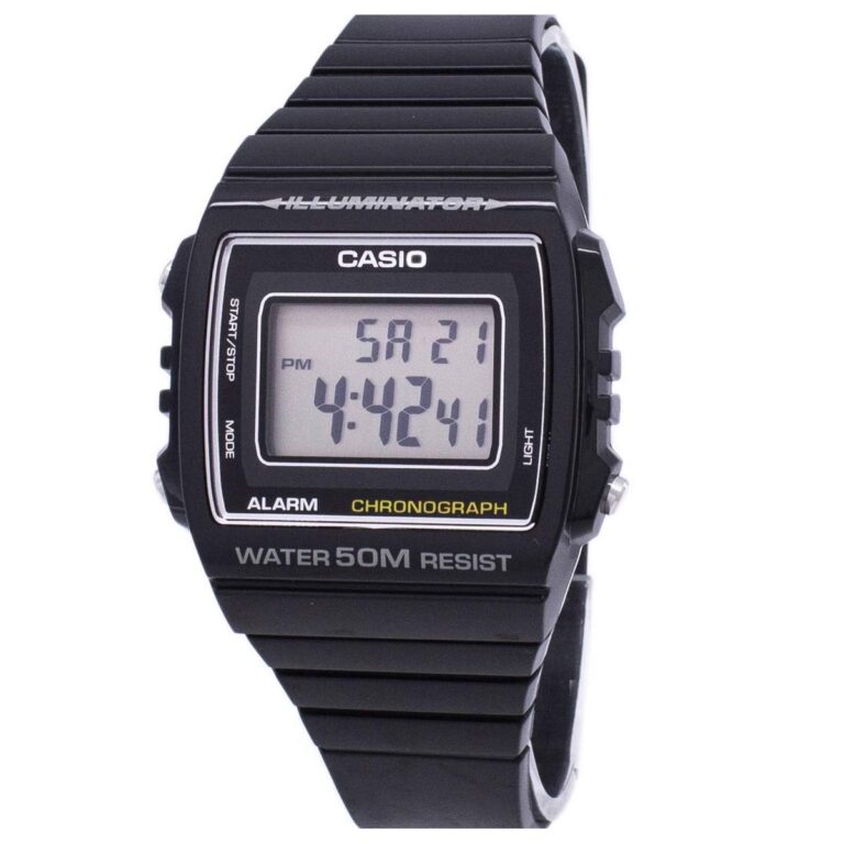Casio 43.8 × 40.7 mm Nam W-215H-1AVDF
