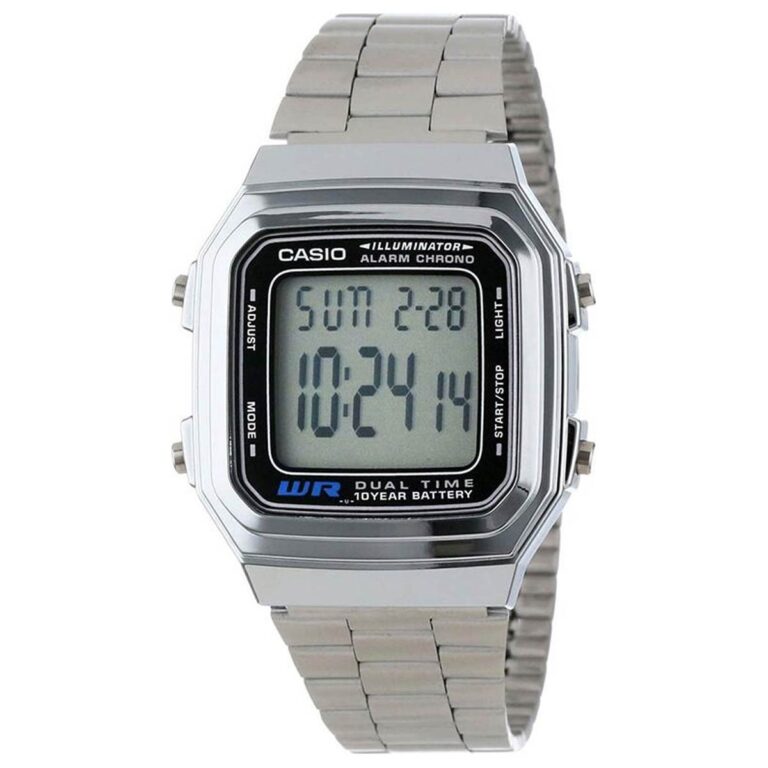 Casio 41.2 × 34 mm Nam A178WA-1ADF