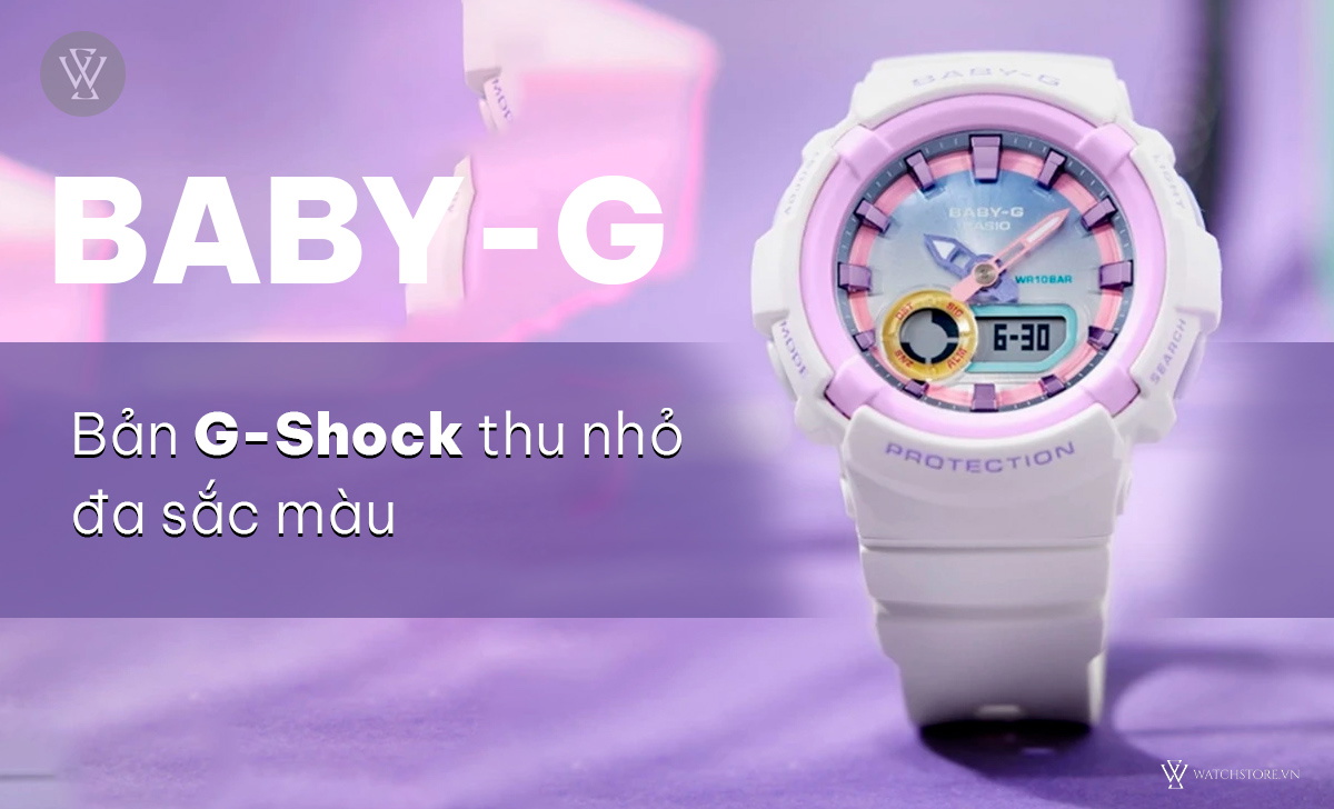 Baby-G chính hãng, g shock nữ giá rẻ