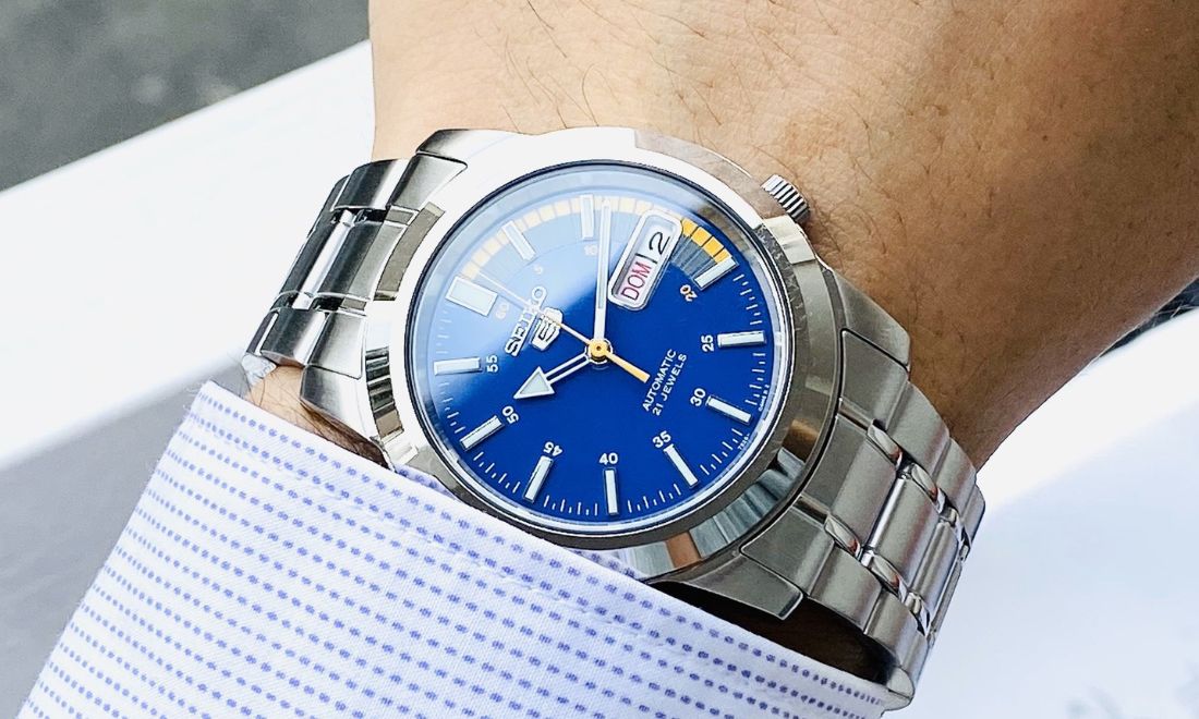 dong ho gia khoang 5 trieu seiko 5
