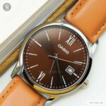 Casio 37mm Nam MTP-V002L-5B3UDF - Ảnh 5