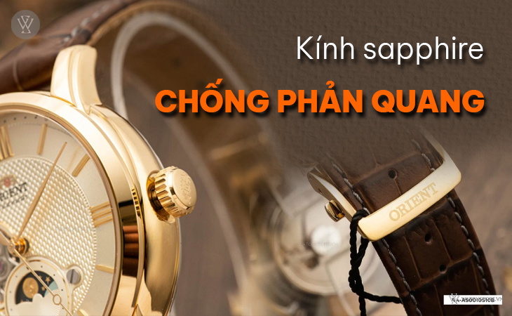 Orient RA-AS0010S10B kính chống phản quang