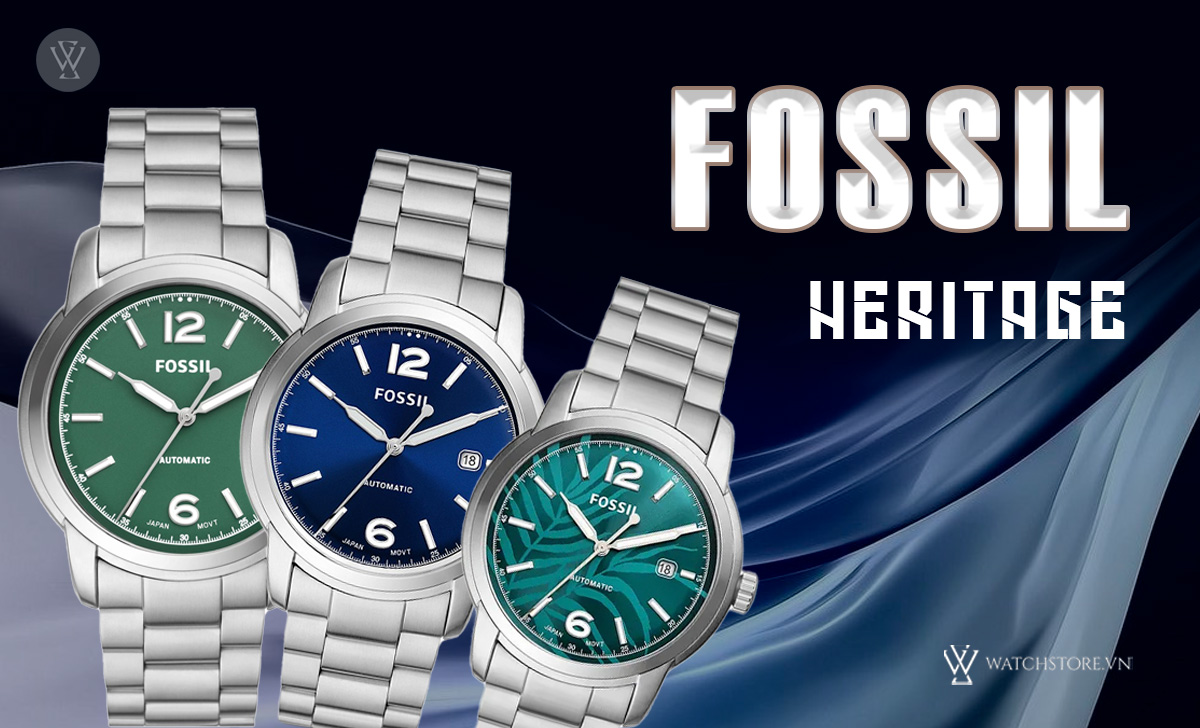 Đồng hồ Fossil 4 Fossil Heritage