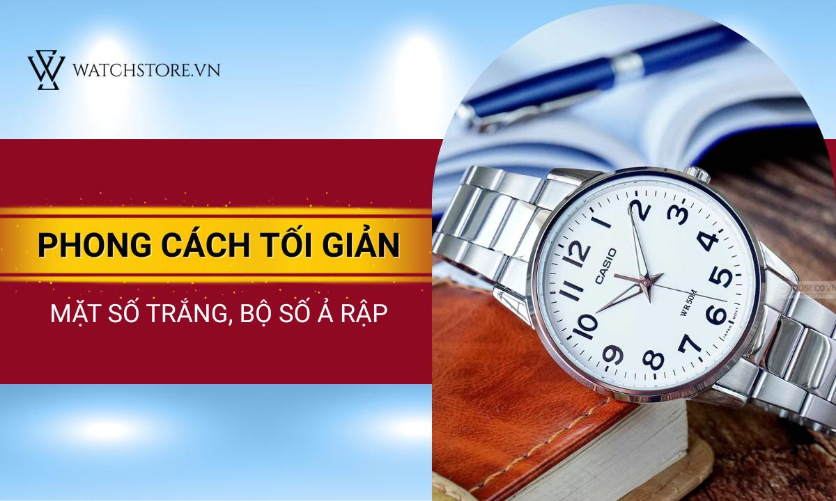 Đồng hồ Casio nam MTP-1303D-7BVDF có phong cách tối giản