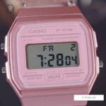 Casio 38.2 × 35.2 mm Nữ F-91WS-4DF - Ảnh 5