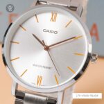 Casio 34mm Nữ LTP-VT01D-7BUDF - Ảnh 4