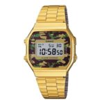 Casio 38.6 × 36.3 mm Nam A168WEGC-3DF - Ảnh 1