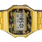Casio 38.6 × 36.3 mm Nam A168WEGC-3DF - Ảnh 2