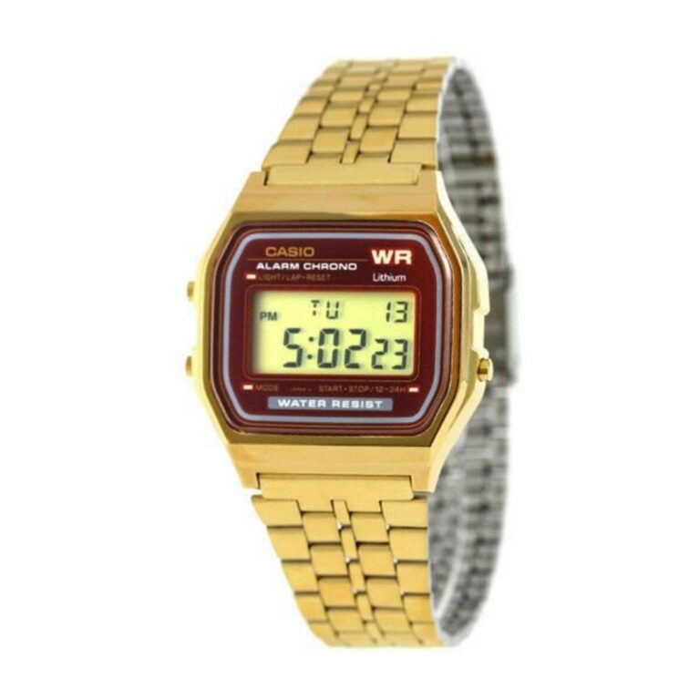 Casio 30.3 × 24.6 mm Unisex A159WGEA-5DF